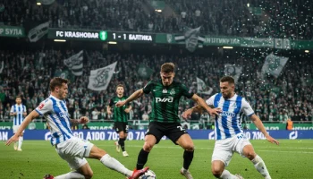 Краснодар сыграет с Балтикой в 15-м туре РПЛ 9 ноября