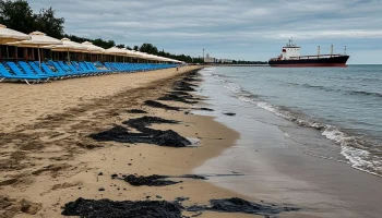 Анапа понесла миллиардные убытки из-за разлива мазута и снижения турпотока