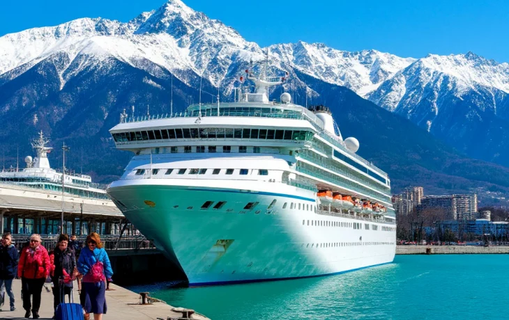 Круизный лайнер Astoria Grande вернулся в Сочи после инцидента с запретом на заход в Стамбул