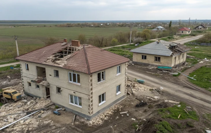 Обломки сбитых дронов повредили дома в Красноармейском районе Кубани