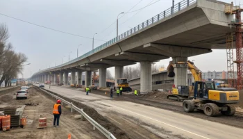 Реконструкция Фадеевского путепровода: работы начались в октябре 2023 года