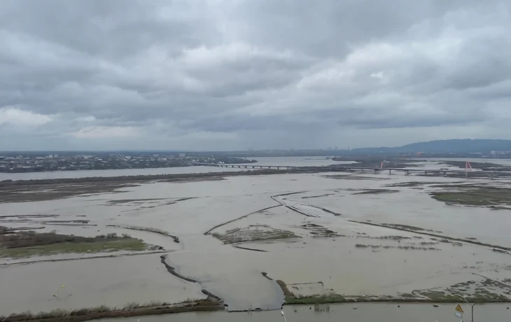 Подъем уровня рек в четырех районах Кубани взят под контроль
