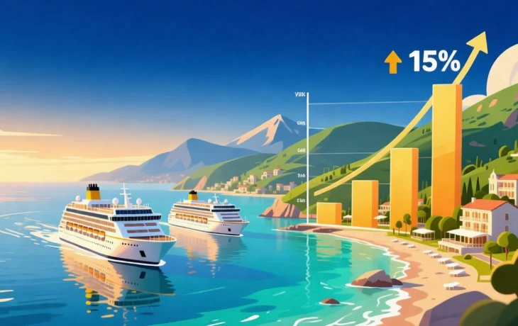 Рост популярности южных круизов в России достиг рекордных 15% Рост популярности южных круизов в России достиг рекордных 15%