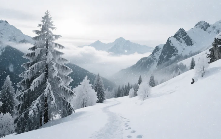 Сильный снегопад накроет горы Сочи 13 декабря Сильный снегопад накроет горы Сочи 13 декабря