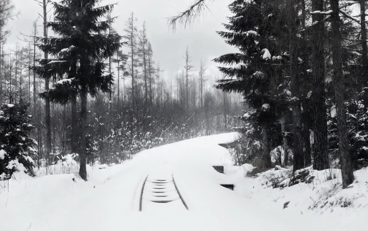 Мощный снегопад на Кубани временно парализовал пригородное сообщение: отменены десятки электричек