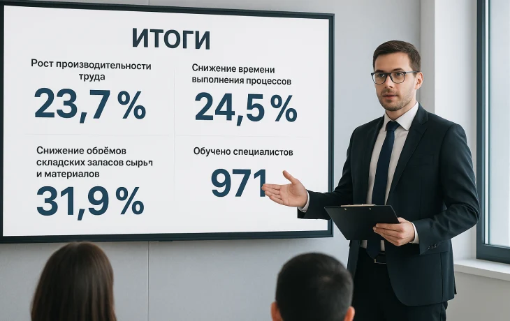 Прорыв в эффективности: как предприятия Кубани увеличили производительность труда на 24% Прорыв в эффективности: как предприятия Кубани увеличили производительность труда на 24%
