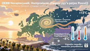 Ноябрьское тепло спешит на помощь: атлантический циклон принесет весеннее дыхание в российские регионы