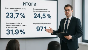 Прорыв в эффективности: как предприятия Кубани увеличили производительность труда на 24%