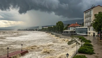 Непогода в Геленджике: ожидается опасный подъем воды в реках Черноморского побережья Непогода в Геленджике: ожидается опасный подъем воды в реках Черноморского побережья