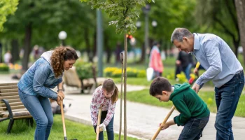 Семьи Армавира приглашаются посадить именные деревья в городских парках