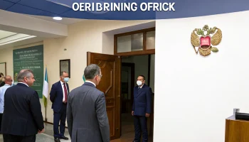 Новый глава Абинского района приступил к работе после официального вступления в должность