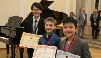 Юные пианисты Курганинска стали призёрами краевого конкурса