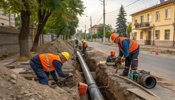 В Анапе продолжают обновлять сети водоснабжения