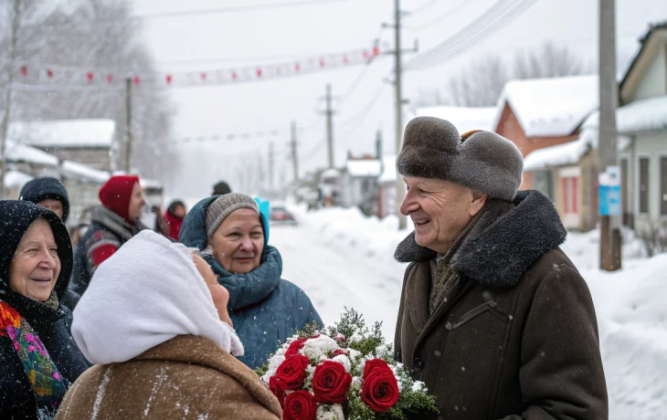 Жителей Северского района поздравили с Днём защитника Отечества