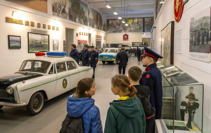 Студенты побывали на экскурсии в музее полиции Приморско-Ахтарского района Студенты побывали на экскурсии в музее полиции Приморско-Ахтарского района