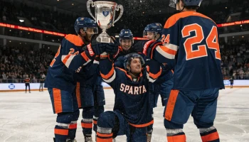 «Спарта» стала чемпионом студенческой хоккейной лиги в Сириусе