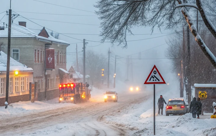 Экстренное предупреждение в Новотитаровской из-за ветра и мокрого снега Экстренное предупреждение в Новотитаровской из-за ветра и мокрого снега