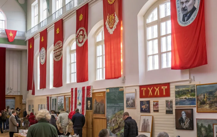 В Кущёвской проходят выставки и уроки ко Дню Победы