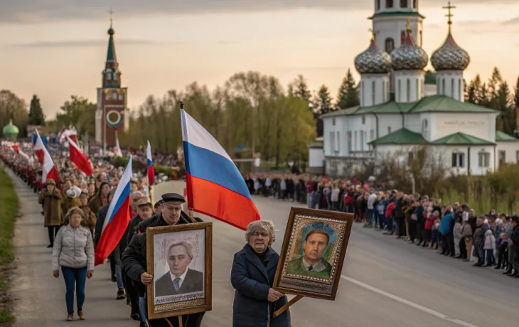 Жители Полтавской почтили память освободителей станицы на памятном шествии и патриотическом слёте