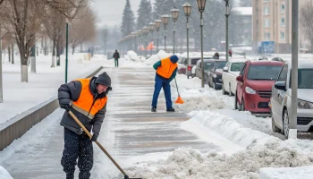 Уборка прибордюрных зон и парковок продолжается на улицах Абинска Уборка прибордюрных зон и парковок продолжается на улицах Абинска