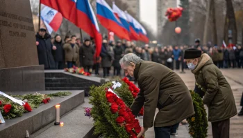 Памятная акция о блокаде Ленинграда прошла в Тбилисском районе