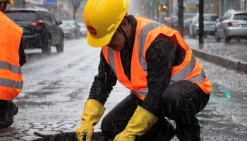 В Кущёвском районе усилили темпы ямочного ремонта дорог в апреле