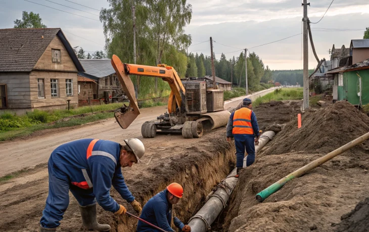 В Крыловском районе обновляют водопроводные сети по нацпроекту В Крыловском районе обновляют водопроводные сети по нацпроекту
