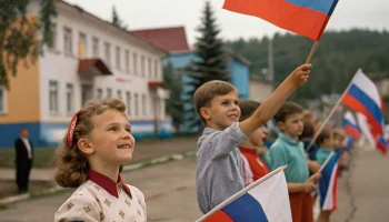 Юные жители Горячего Ключа подготовились ко Дню Государственного флага России