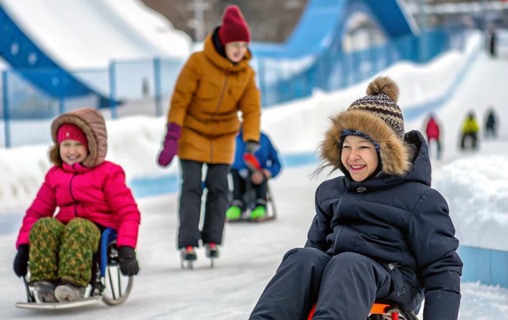 В Крымске для детей с ОВЗ провели инклюзивную спортивную программу