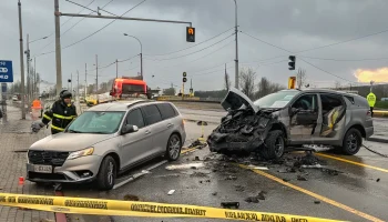 В Крымске на перекрёстке произошло жёсткое лобовое ДТП В Крымске на перекрёстке произошло жёсткое лобовое ДТП