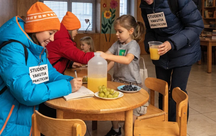 Студенты из Якутии проходят практику в детском центре Анапы