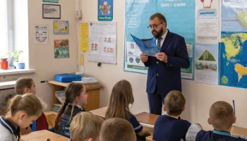 Школьникам Калининского района напомнили о безопасности у воды летом