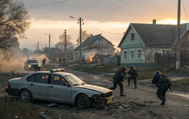 Погоня со стрельбой в Калининской: полиция задержала пьяного водителя после ДТП