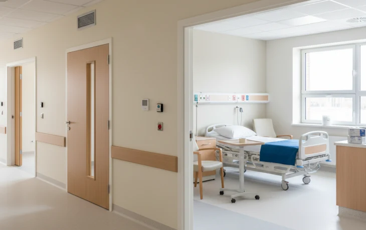 Капремонт терапевтического отделения Калининской ЦРБ выполнен на 75%