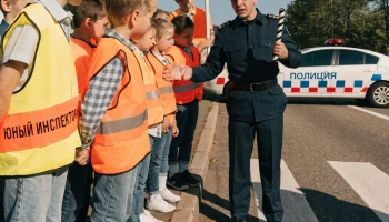 Безопасность детей на дорогах: в Успенском районе Госавтоинспекция провела акцию с юными инспекторами Безопасность детей на дорогах: в Успенском районе Госавтоинспекция провела акцию с юными инспекторами