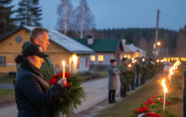 В Ахтырском прошла акция памяти &laquo;Храним огонь Победы&raquo;