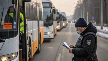 Власти Кропоткина усилили контроль за автобусами