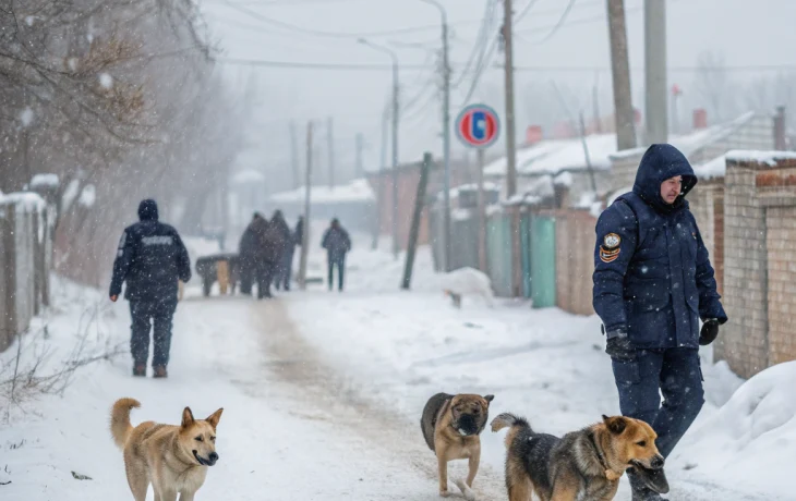 В Тбилисском районе продолжается отлов безнадзорных собак