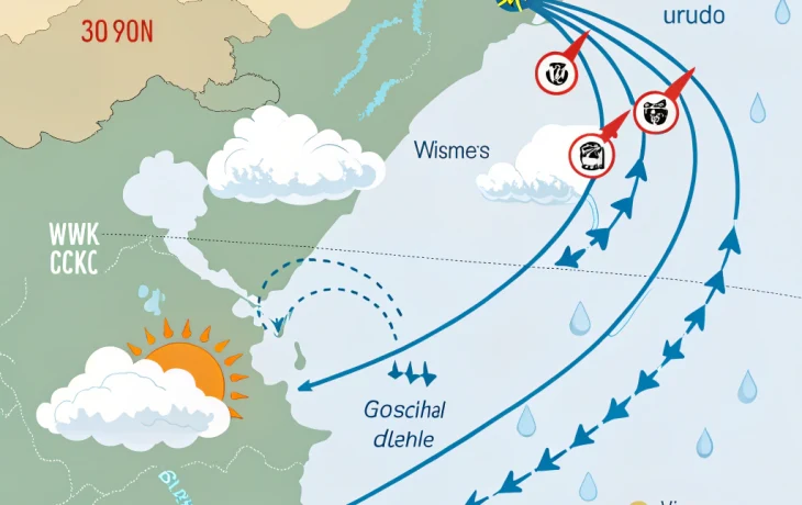 Циклон приносит тепло и дожди в Гулькевичи: прогноз на ближайшие дни