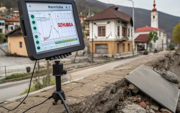 Землетрясение магнитудой 4,1 зафиксировали в районе Джубги