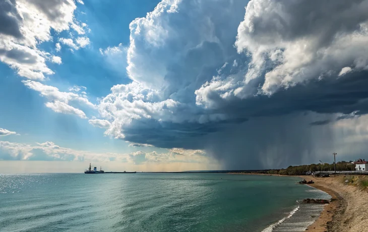 Погода и состояние моря в Анапе на 2 мая: прохладный воздух и холодная вода