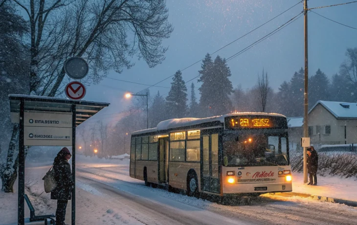 Из Калининской автобус № 511 курсирует по обычному расписанию Из Калининской автобус № 511 курсирует по обычному расписанию