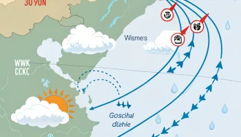 Циклон приносит тепло и дожди в Гулькевичи: прогноз на ближайшие дни