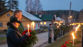 В Ахтырском прошла акция памяти &laquo;Храним огонь Победы&raquo;