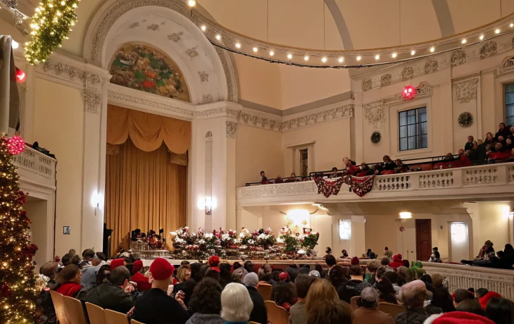 Рождественские мероприятия и концерты проходят в учреждениях культуры Тбилисского района