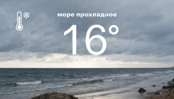 В Анапе 18 мая ожидаются дожди и прохладное море