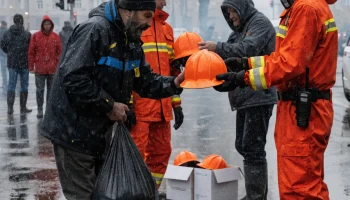 Жители Туапсе передали пожарным новые каски после крупного пожара Жители Туапсе передали пожарным новые каски после крупного пожара