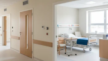 Капремонт терапевтического отделения Калининской ЦРБ выполнен на 75%