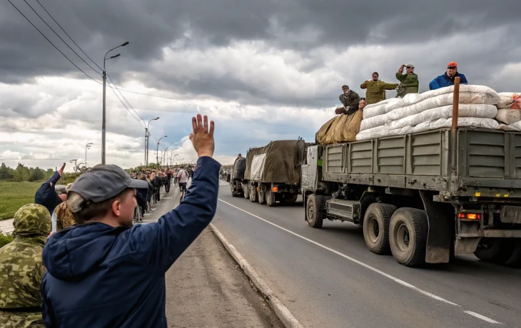Из Хадыженска на передовую отправили новую партию помощи бойцам