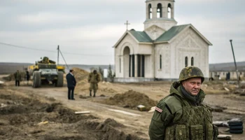 Военный священник из Тихорецка продолжает служение на фронте и строит храм